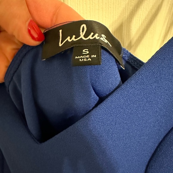 FOREVER YOUR GIRL ROYAL BLUE BODYCON DRESS LULUS - Picture 5 of 5